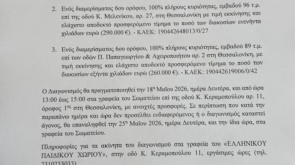 ΠΡΟΚΗΡΥΞΗ
